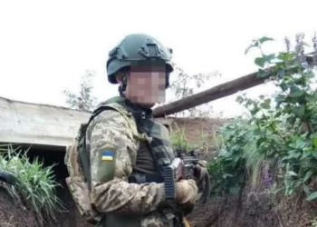 Alexander, 49, a Ukrainian soldier who had fought against Russian forces, was stabbed to death by his 15-year-old son in Dortmund, Germany.