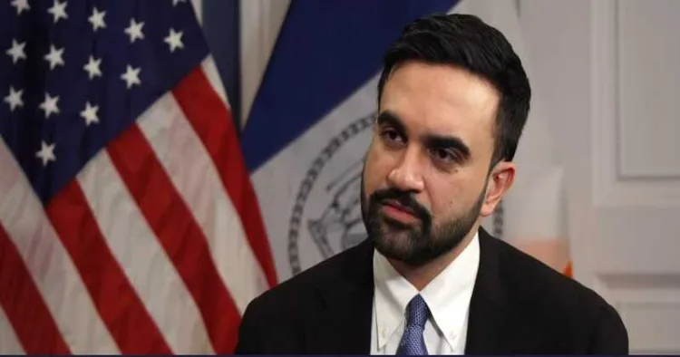 New York City Mayor Zohran Mamdani