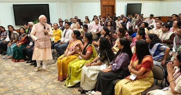PM Modi interacted with National Teachers’ Award winners on screen addiction, drug abuse and keeping childhood alive