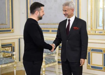 India's External Affairs Minister S. Jaishankar meets Ukrainian President Volodymyr Zelenskyy in Kyiv on September 3, 2026