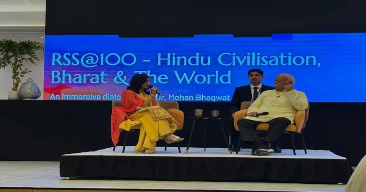 RSS Sarsanghchalak Dr Mohan Bhagwat answers questions at Celebrating Oneness” in London