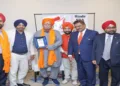 Members of Hindu Sikh Unity Forum Canada meet RSS Sarsanghchalak Dr Mohan Bhagwat