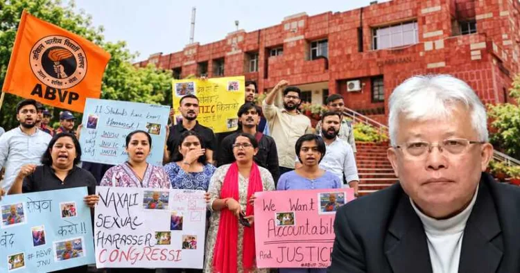 ABVP Turns Up Heat at JNU, Demands Action Over Sexual Harassment Allegations Against Congress MP-Professor