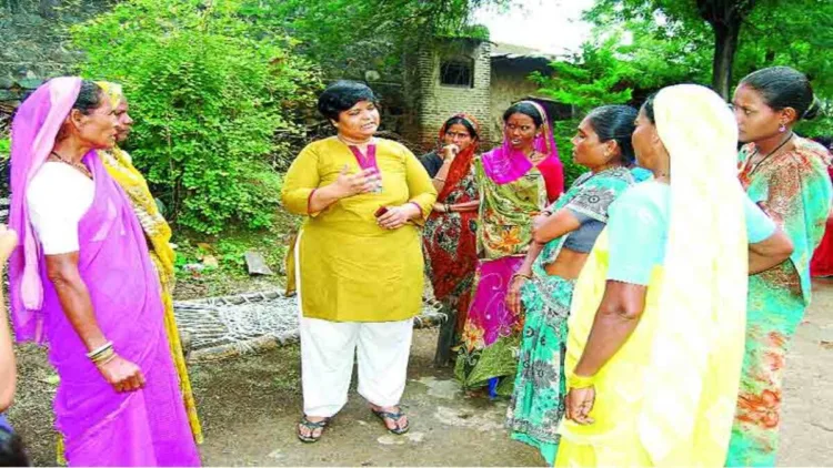 Nileema Mishra’s grassroots work empowered women and helped transform more than 200 villages across Maharashtra