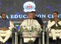 RSS Sarsanghchalak Dr Mohan Bhagwat, attended the 37th annual prize distribution ceremony ‘Swaraj’ at L.K. Singhania Education Centre