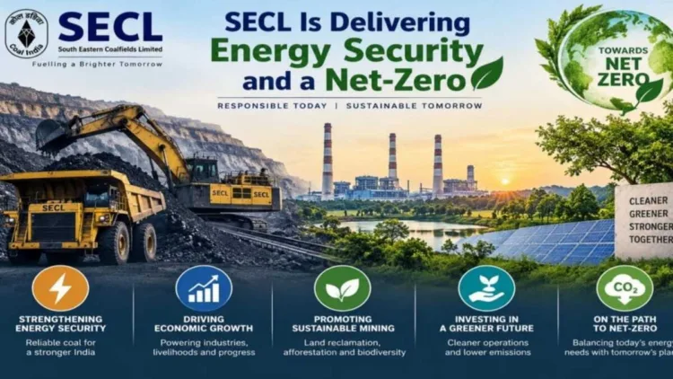 SECL is powering India’s energy security today while advancing responsible mining, greener operations and a sustainable path towards Net Zero