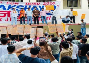 ABVP has intensified its DUSU campaign, highlighting its long-standing presence on the Delhi University campus
