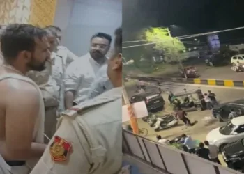 NSUI workers attacked ABVP members at Hari Mandir, with one person handed over to police
