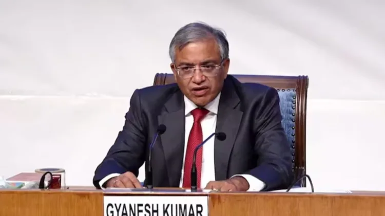 Chief Election Commissioner Gyanesh Kumar