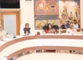 Odisha CM Mohan Charan Majhi chairs the 46th High-Level Clearance Authority (HLCA) meeting at Lok Seva Bhavan