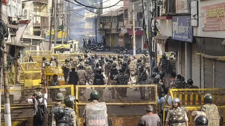 Tensions rose in Ujjain as Islamists protested the demolition of part of the Shahi Masjid complex ahead of Simhastha Kumbh