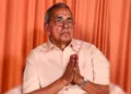 Senior RSS pracharak and veteran cultural activist M.A. Krishnan