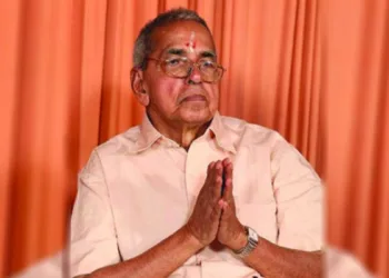 Senior RSS pracharak and veteran cultural activist M.A. Krishnan