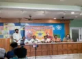 (From R to L)
Advocate Jayanta Kumar Bhowal, Secretary, ABGP West Bengal Prant
Sandip Banerjee, Secretary, ABGP Kolkata District,
Advocate Anjan Sinha, Sangathan Mantri, ABGP West Bengal Prant,
Prof. Dr. Pankaj Kumar Roy, President, ABGP West Bengal Prant,
Tushar Mukherjee, Treasurer, ABGP West Bengal Prant