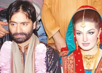 Yasin Malik met his wife Mushaal Hussein Malik during a 2005 trip to Pakistan