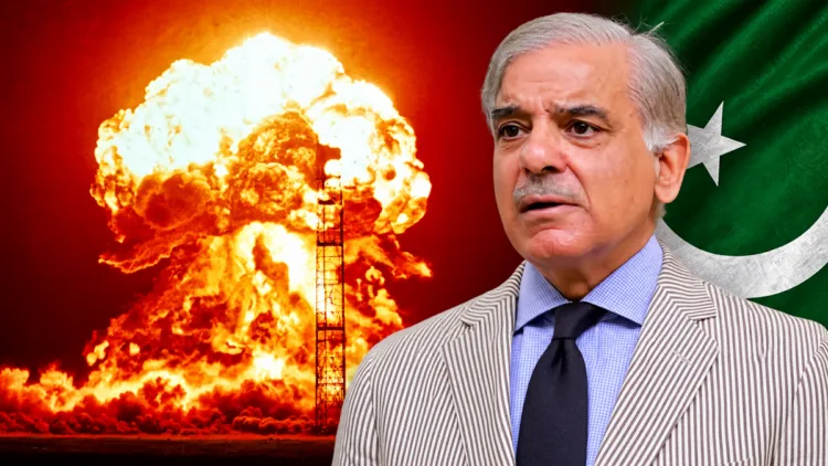 India issued a sharp warning to Pakistan & asserted that it will not bow to nuclear blackmail