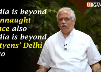 "India not confined to Lutyens' Delhi or Connaught Place": B L Santhosh tells Organiser in Exclusive Interview