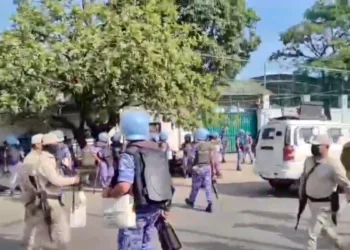 Security personnel in Manipur