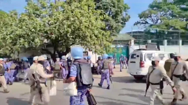 Security personnel in Manipur
