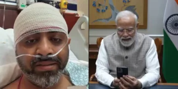 PM Modi speaks to Captain Smit Machchhar; Wishes speedy recovery