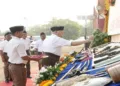 RSS Sarsanghchalan Dr Mohan Bhagwat does Shastra Pujan on the occasion of RSS Vijaydashmi Utsav