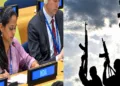 R Mythili, Counsellor (Legal Adviser) at India's Permanent Mission to the UN urged to declare terrorism as crime against humanity