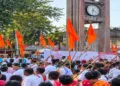 RSS Path Sanchalan in Malda, West Bengal