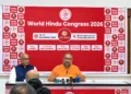 Swami Vigyananand, Joint General Secretary of Vishwa Hindu Parishad(VHP) and Initiator of the World Hindu Congress(WHC)