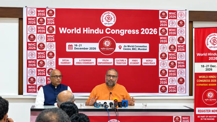 Swami Vigyananand, Joint General Secretary of Vishwa Hindu Parishad(VHP) and Initiator of the World Hindu Congress(WHC)