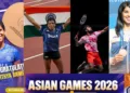 Vithya Ramraj (Athletics); Baranica Elangovan (Athletics) ;Hariharan (Badminton); Joshna Chinappa (Left to Right)