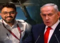 Captain Smit Machchhar and Israel Prime Minister Benjamin Netanyahu