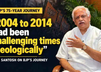 BL Santosh on journey of BJP: ‘2004 to 2014 had been challenging times ideologically’