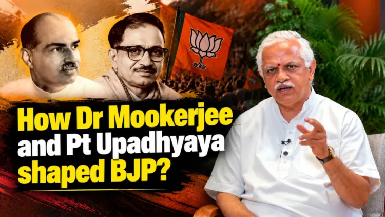 B. L. Santhosh reflects on how Dr Syama Prasad Mookerjee and Pandit Deendayal Upadhyaya shaped the BJP’s ideological foundations and political journey
