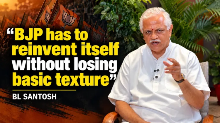 ‘BJP has to reinvent itself’: B. L. Santhosh on what comes after Article 370 and UCC for the party