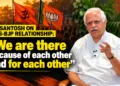 B. L. Santhosh on RSS-BJP Relationship