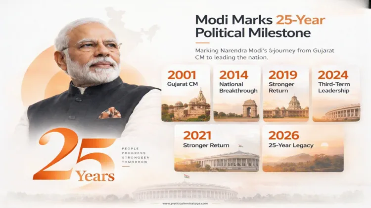 25 years of PM Modi's governance