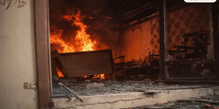 House of Christian man burnt by Islamists in Pakistan