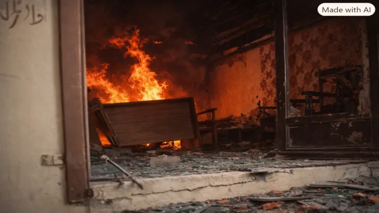House of Christian man burnt by Islamists in Pakistan