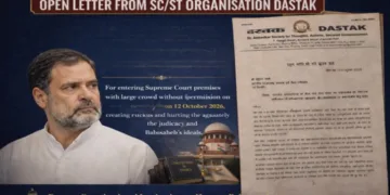 Dastak Open Letter to Rahul Gandhi: Dalit Group Slams Opposition March to Supreme Court