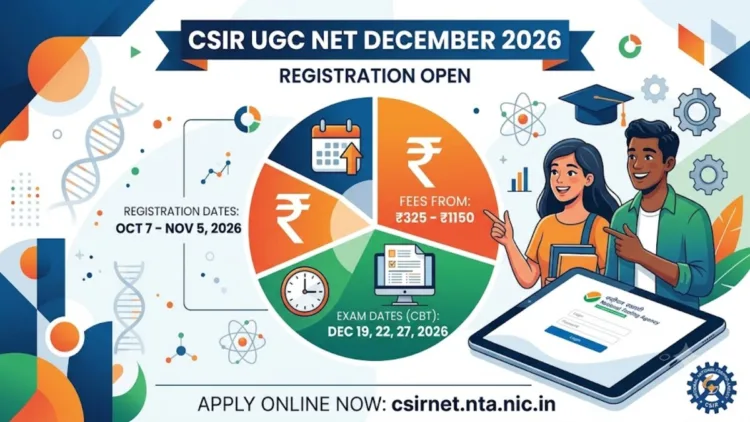 CSIR UGC NET Registration 2026 (This is an AI generated image)