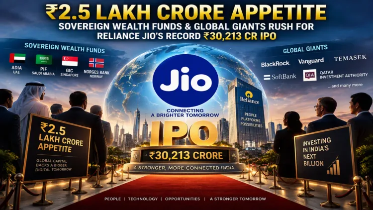 Jio Platforms IPO Demand Reaches ₹2.5 Lakh Crore: BlackRock, LIC, GIC, & ADIA Seek Allotments