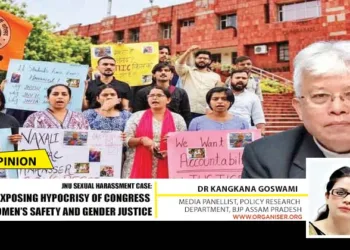 ABVP turns up heat at JNU, demands action over sexual harassment allegations against Congress MP Professor Angomcha Bimol Akoijam
