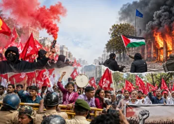 From communist flags to street clashes, the Left’s politics of agitation raises a hard question: when does protest for change become a politics of chaos?