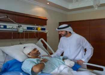 UAE Deputy Prime Minister meets Captain Smit Machchhar