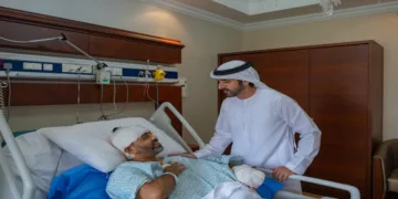 UAE Deputy Prime Minister meets Captain Smit Machchhar