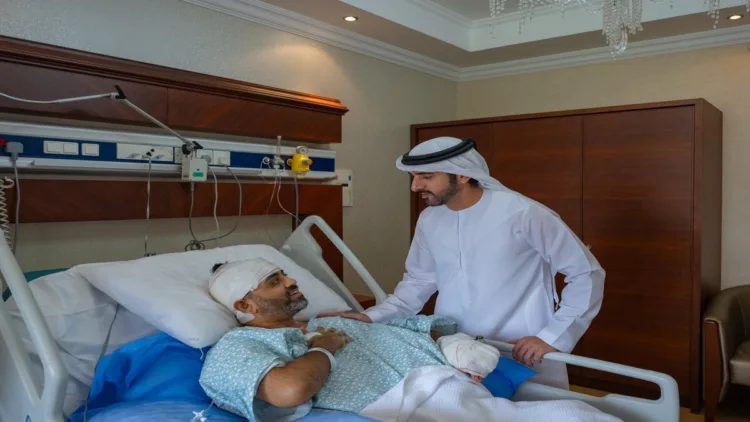 UAE Deputy Prime Minister meets Captain Smit Machchhar