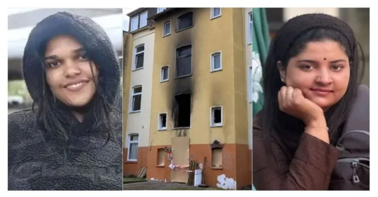 Indian students from Keralam killed in Germany building fire