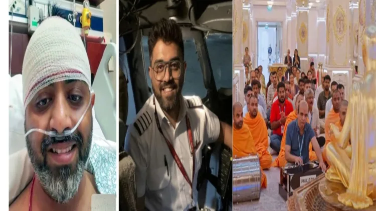 Captain Smit Machchhar Recovering Well: BAPS Abu Dhabi Holds Special Prayers for Heroic Indian Pilot
