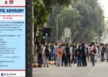 Delhi Police issues Traffic Advisory