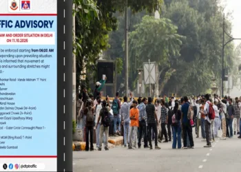 Delhi Police issues Traffic Advisory